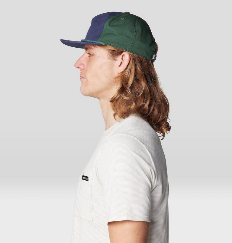 Canvas 5 Panel Hat, Color: Lapis Dusk / Blue Pine, image 4