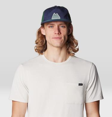 Canvas 5 Panel Hat, Color: Lapis Dusk / Blue Pine, image 5