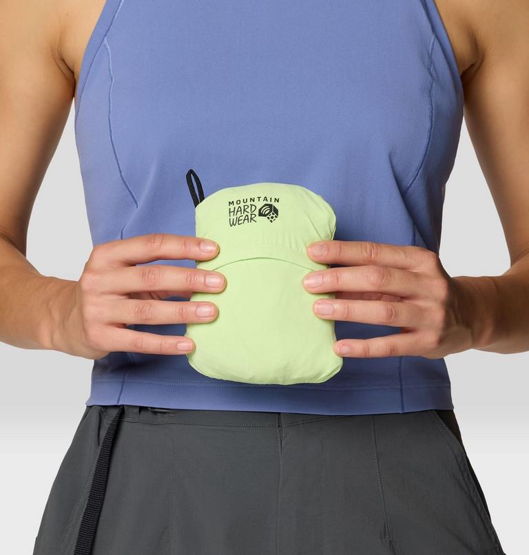 Women's Sunshield Hoody, Color: Frozen In Lime, image 6