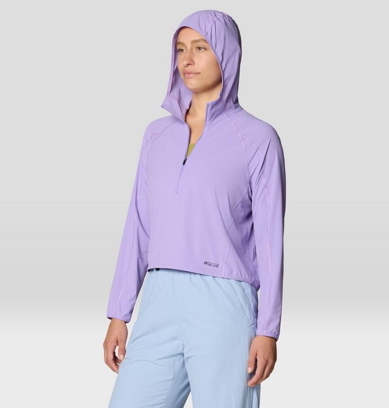Women's Sunshield Hoody, Color: Harbor Violet, image 5