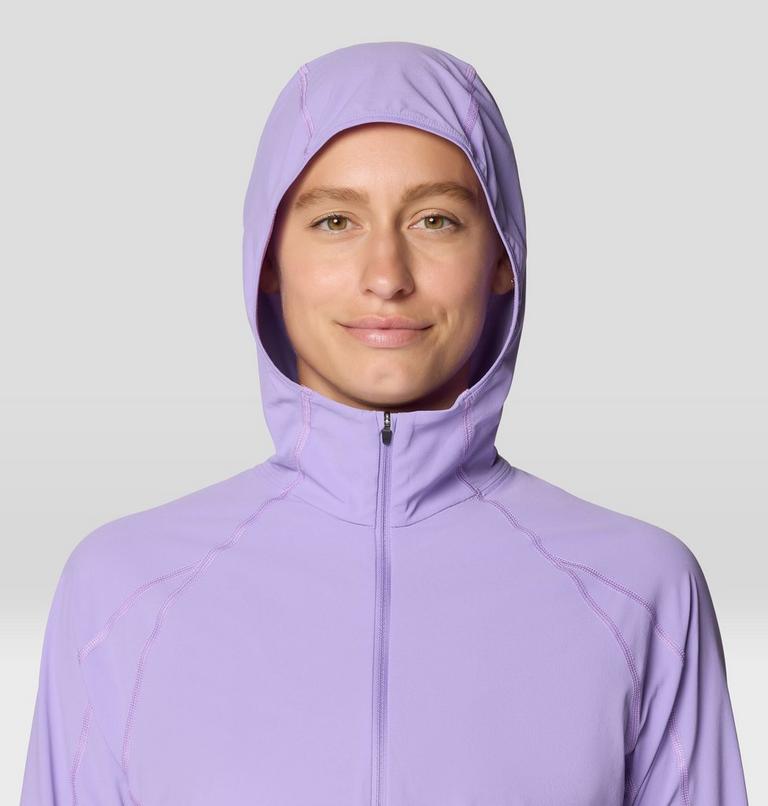 Women's Sunshield Hoody, Color: Harbor Violet, image 6