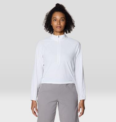Women's Sunshield 1/2 Zip, Color: Fogbank, image 5