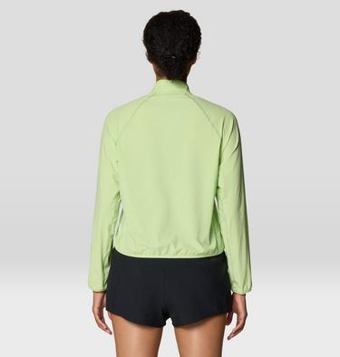 Women's Sunshield 1/2 Zip, Color: Frozen In Lime, image 14