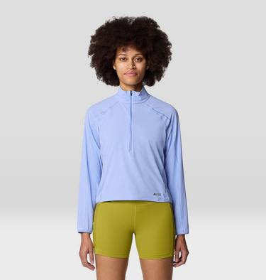 Women's Sunshield 1/2 Zip, Color: Light Illusion, image 9
