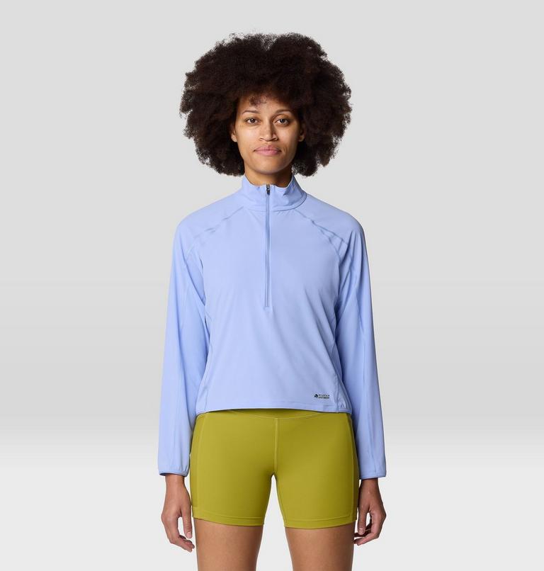 Women's Sunshield 1/2 Zip, Color: Light Illusion, image 1