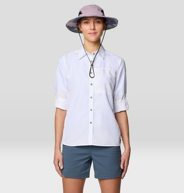 Women's Canyon Long Sleeve, Color: White, image 6