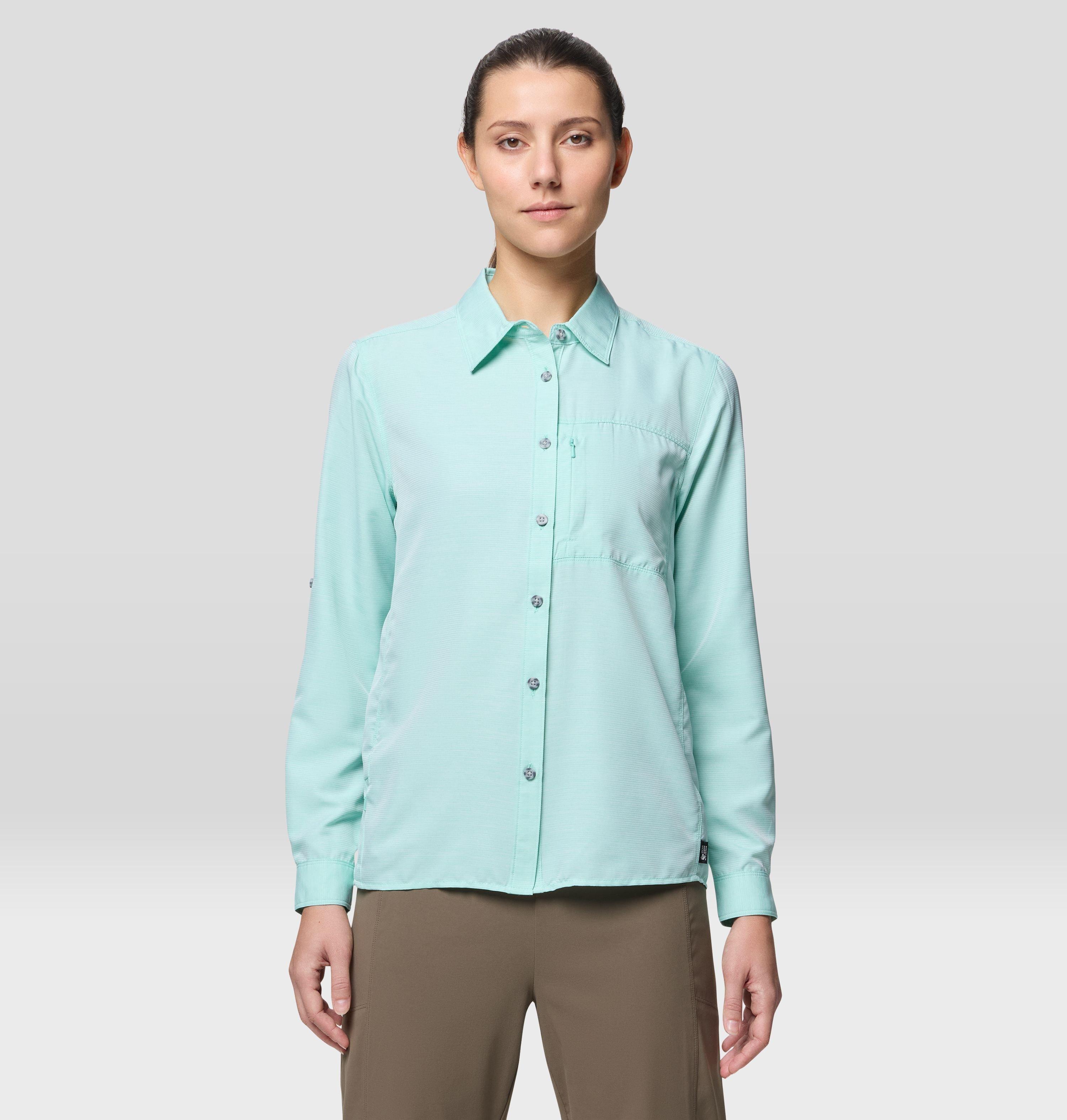 Mountain Hardwear Women's Canyon Long Sleeve - XS - Green