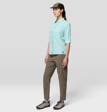 Women's Canyon Long Sleeve, Color: Icy Teal, image 10