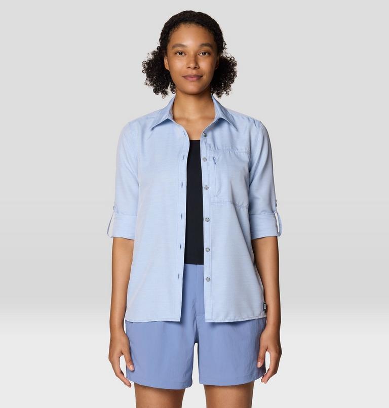 Women's Canyon Long Sleeve, Color: Best Coast Blue, image 5