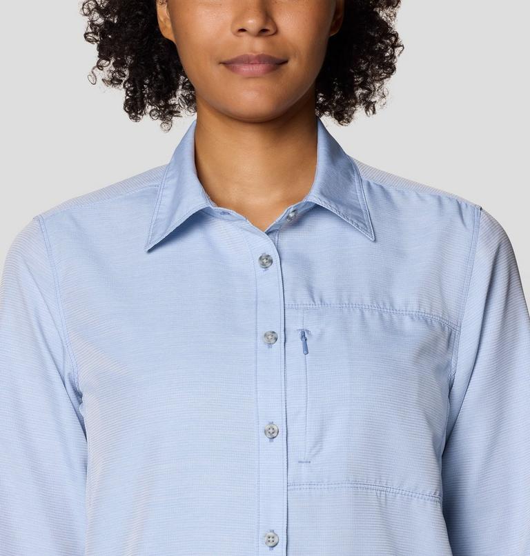 Women's Canyon Long Sleeve, Color: Best Coast Blue, image 6