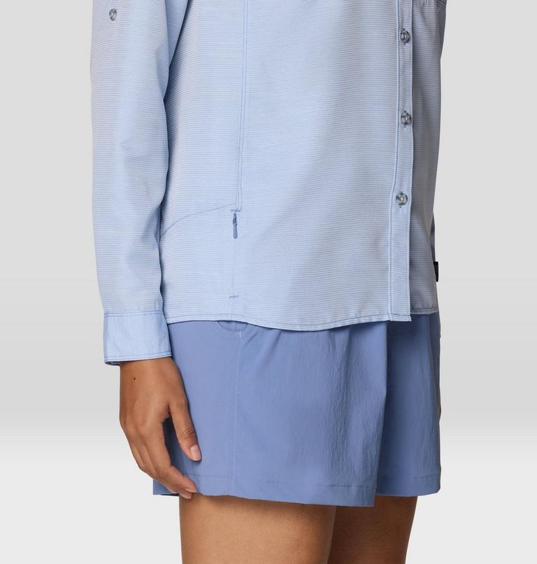 Women's Canyon Long Sleeve, Color: Best Coast Blue, image 7