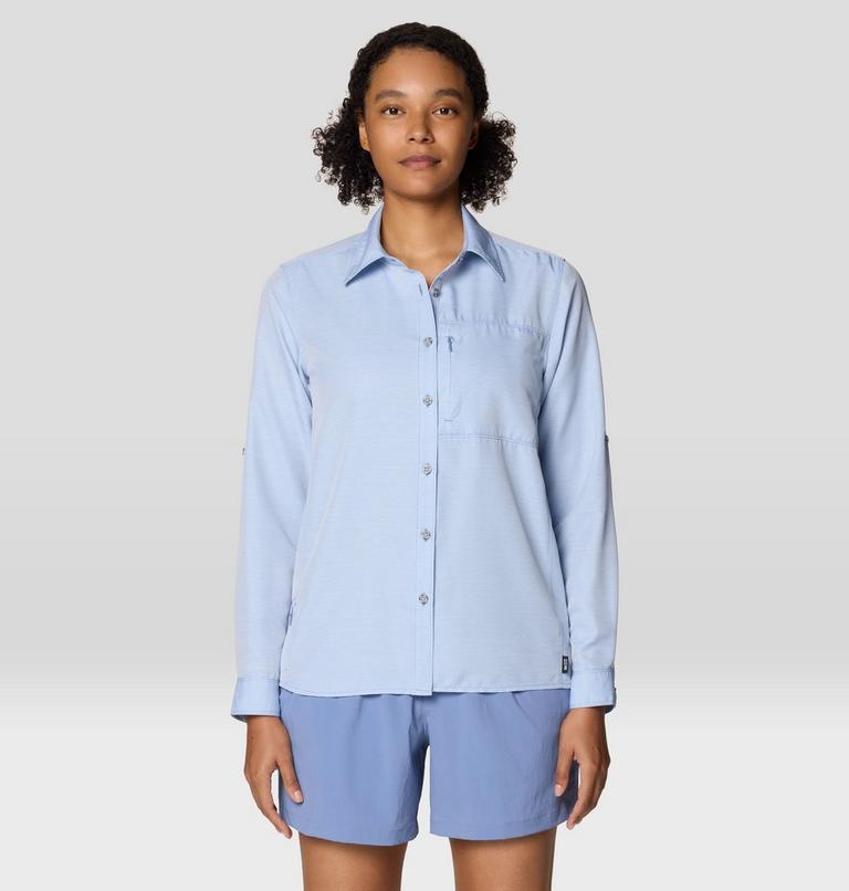 Women's Canyon Long Sleeve, Color: Best Coast Blue, image 1