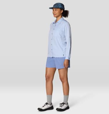 Women's Canyon Long Sleeve, Color: Best Coast Blue, image 14