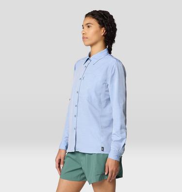 Women's Canyon Long Sleeve, Color: Deep Lake, image 7