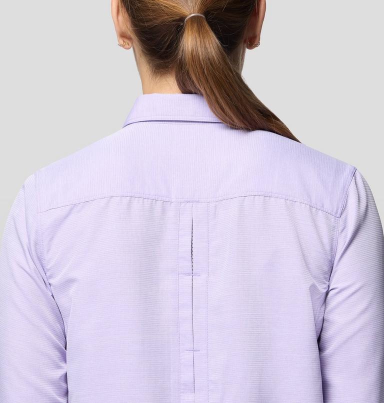 Women's Canyon Long Sleeve, Color: Harbor Violet, image 8