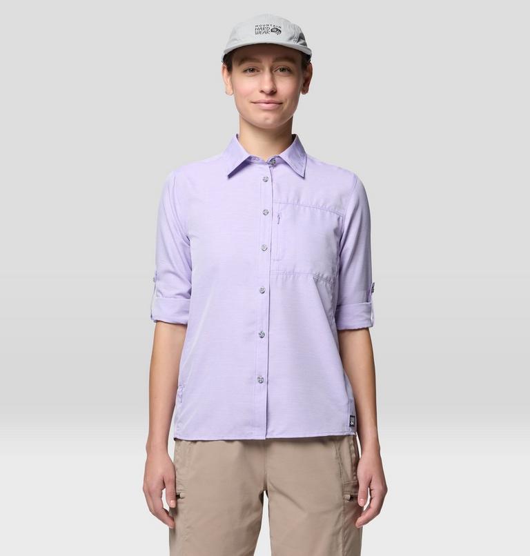 Women's Canyon Long Sleeve, Color: Harbor Violet, image 1