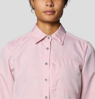 Women's Canyon Long Sleeve, Color: Rosehip, image 4