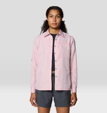 Women's Canyon Long Sleeve, Color: Rosehip, image 1