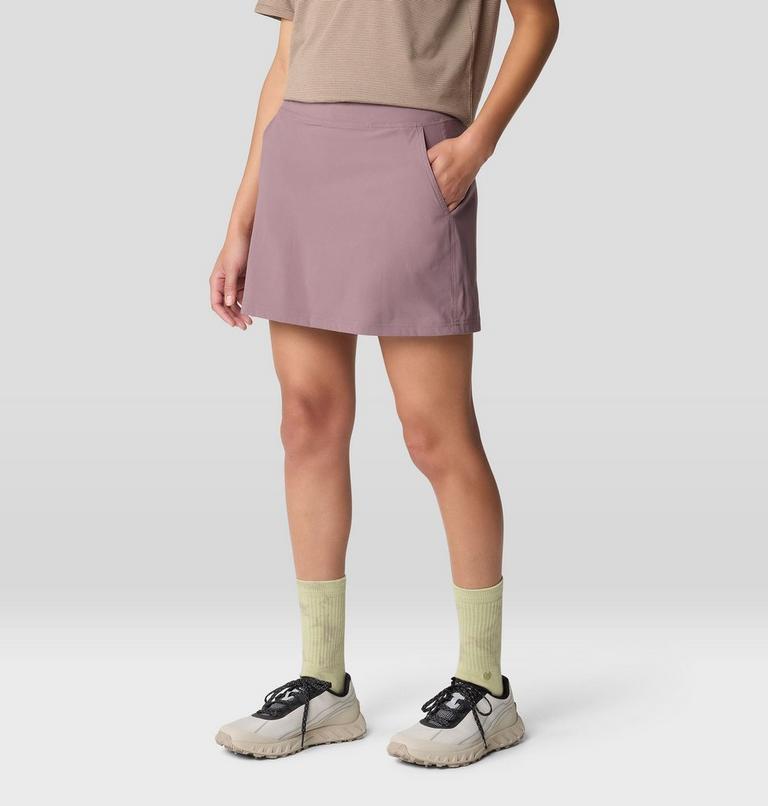 Women's Dynama Skort, Color: Warm Ash, image 5