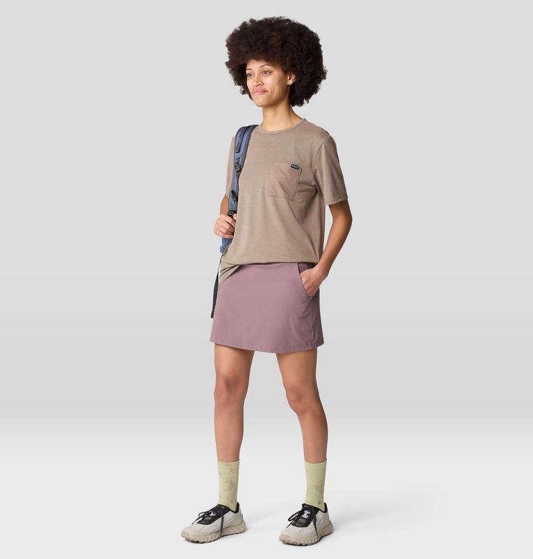 Women's Dynama Skort, Color: Warm Ash, image 2