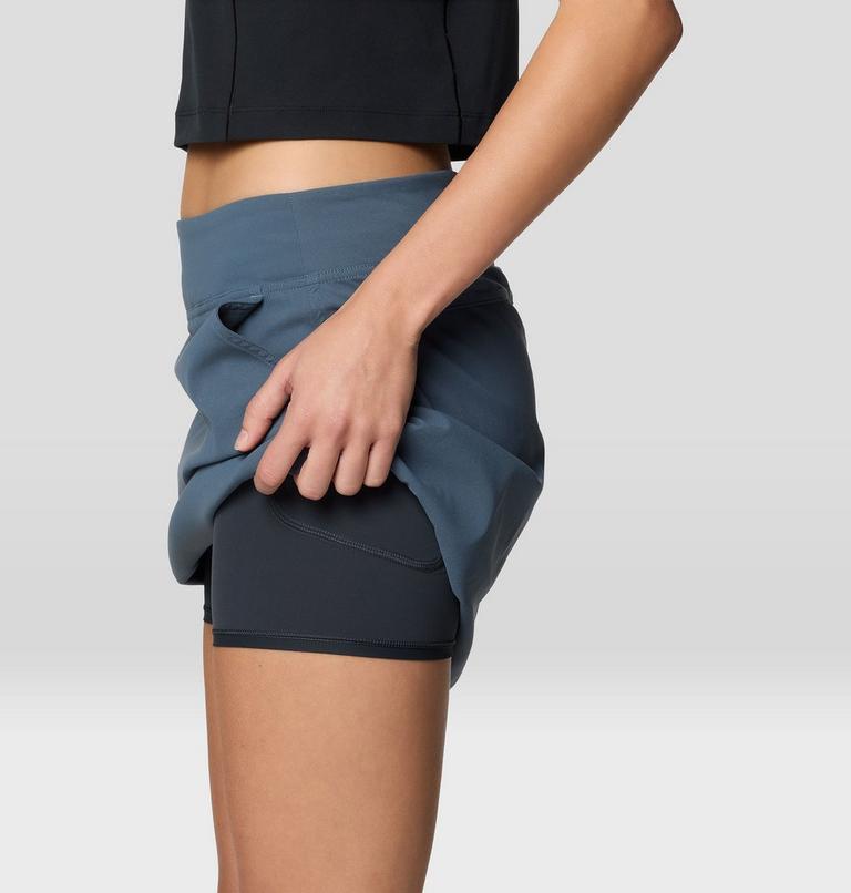 Women's Dynama Skort, Color: Moon Blue, image 8