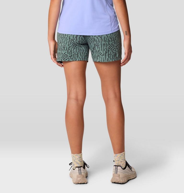 Women's Dynama Short, Color: Blue Pine Digidaze Print, image 4