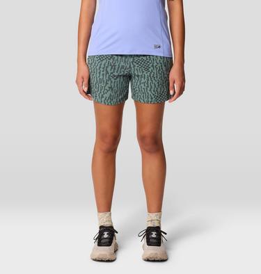 Women's Dynama Short, Color: Blue Pine Digidaze Print, image 1