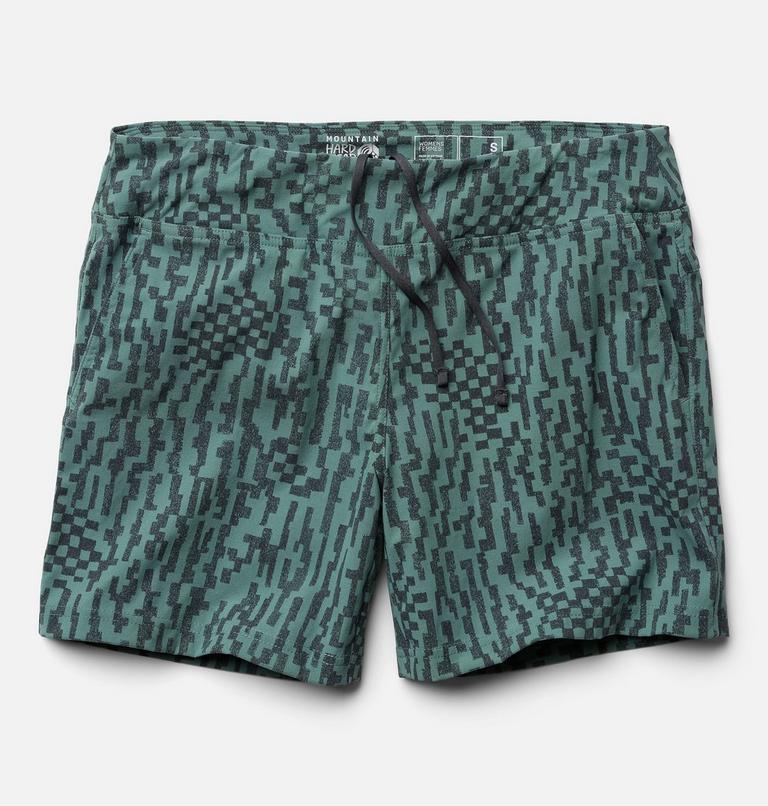 Women's Dynama Short, Color: Blue Pine Digidaze Print, image 3