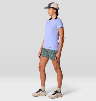 Women's Dynama Short, Color: Blue Pine Digidaze Print, image 2