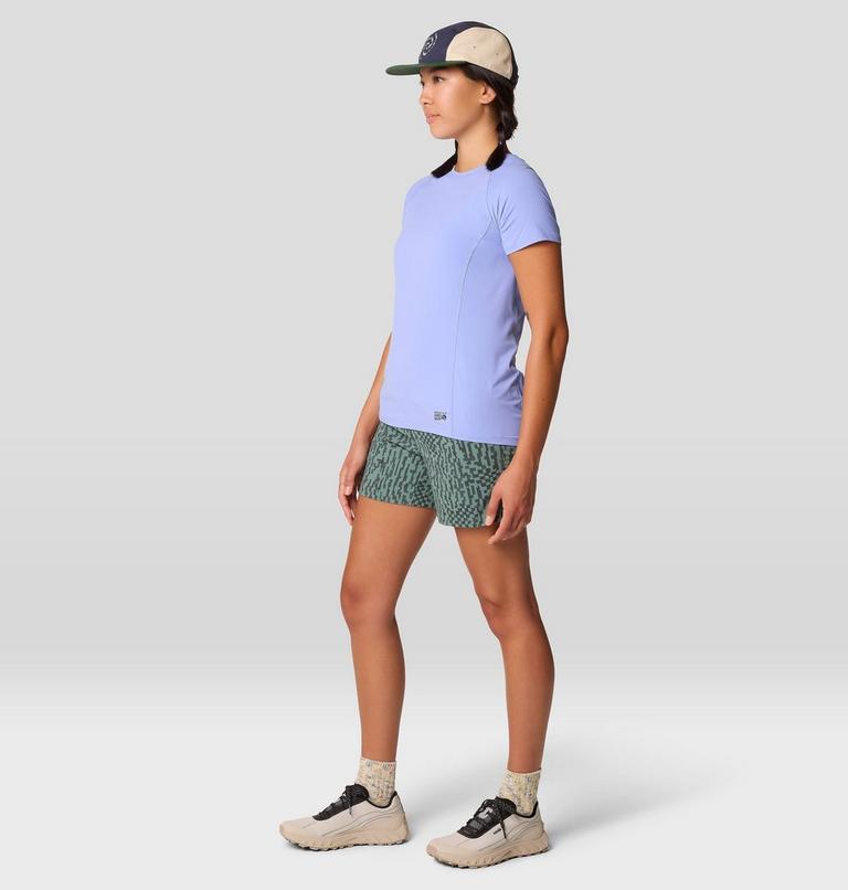 Women's Dynama Short, Color: Blue Pine Digidaze Print, image 2