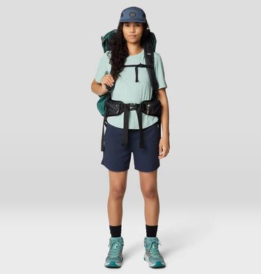 Women's Dynama Short, Color: Abyss, image 2