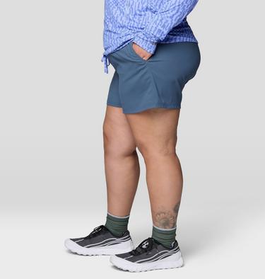 Women's Dynama Short - Plus Size, Color: Moon Blue, image 8