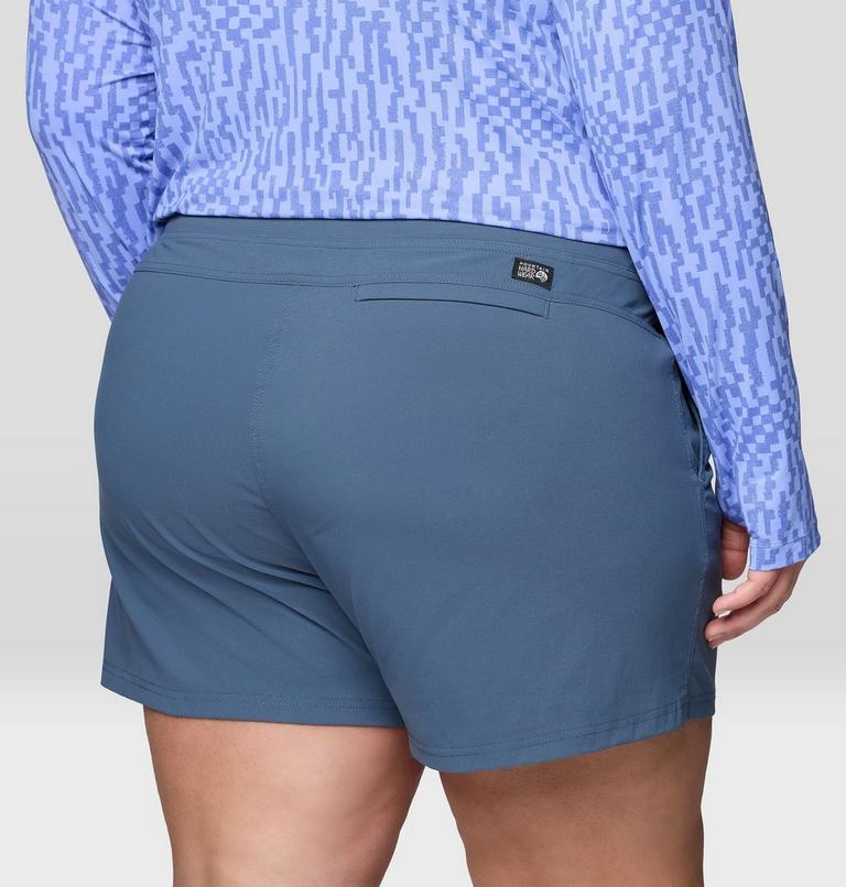 Women's Dynama Short - Plus Size, Color: Moon Blue, image 6