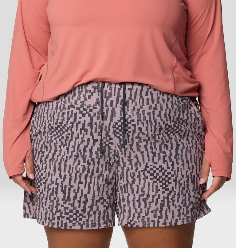 Women's Dynama Short - Plus Size, Color: Daze Digidaze Print, image 6