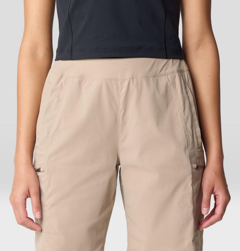 Women's Dynama High Rise Bermuda, Color: Khaki, image 6