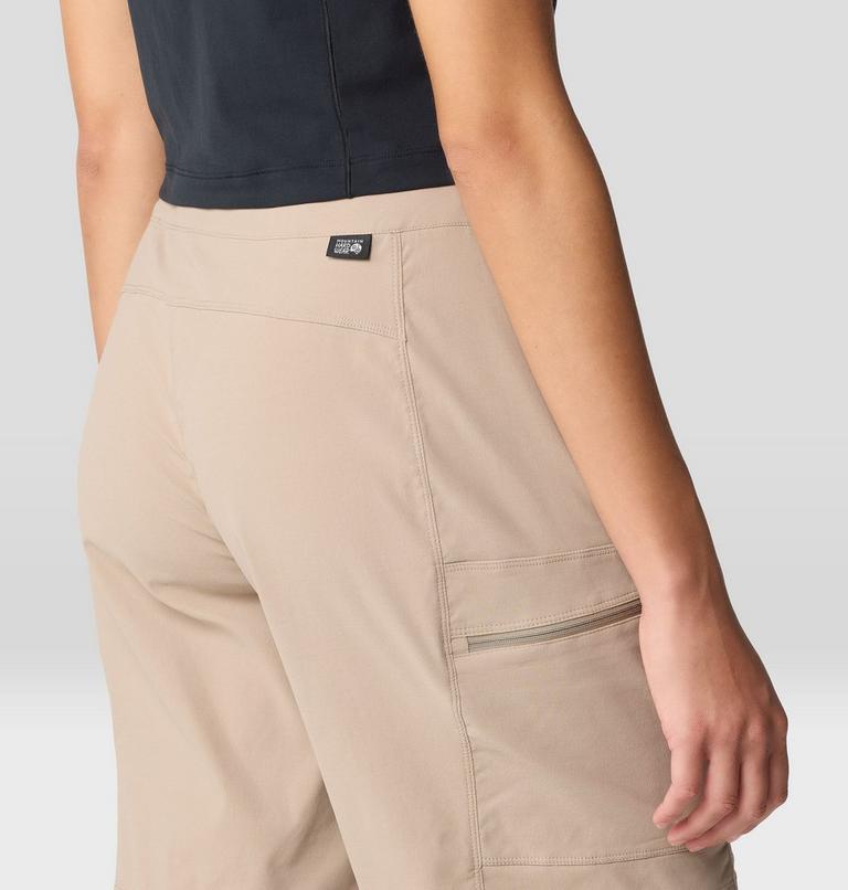 Women's Dynama High Rise Bermuda, Color: Khaki, image 7