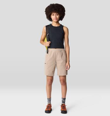 Women's Dynama High Rise Bermuda, Color: Khaki, image 6