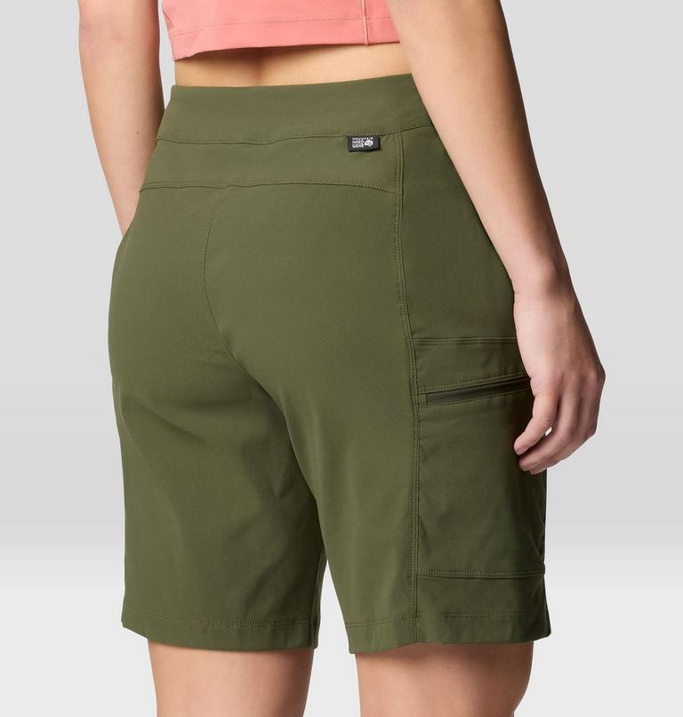 Women's Dynama High Rise Bermuda, Color: Dark Pine, image 7