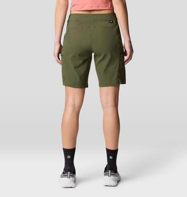 Women's Dynama High Rise Bermuda, Color: Dark Pine, image 4