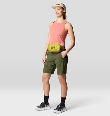 Women's Dynama High Rise Bermuda, Color: Dark Pine, image 2