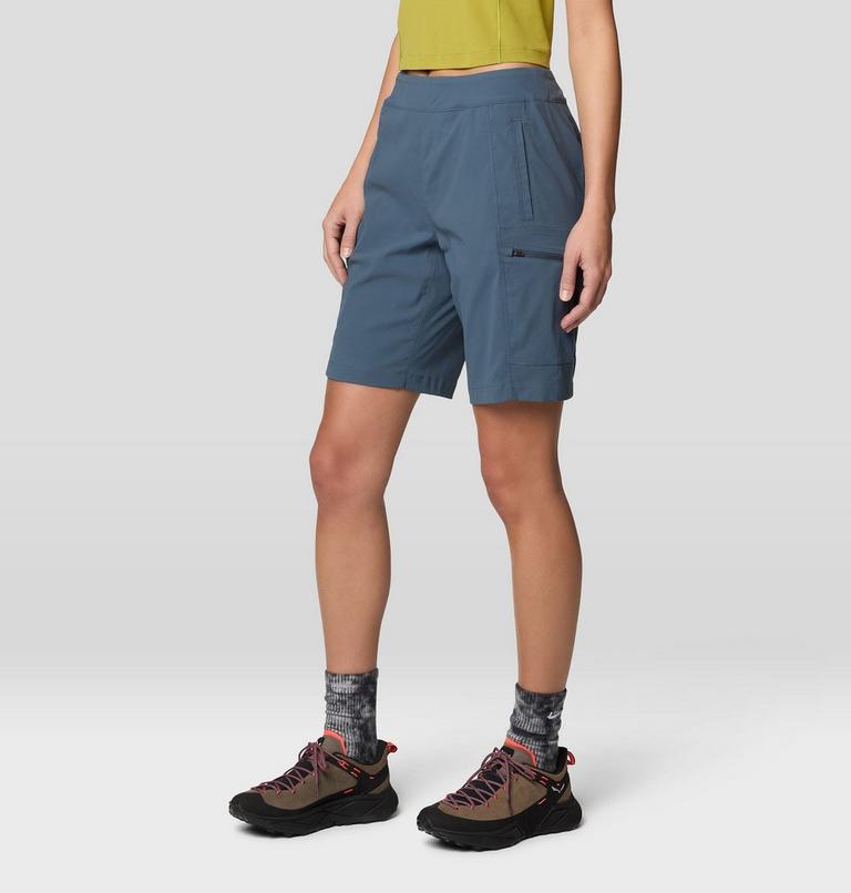 Women's Dynama High Rise Bermuda, Color: Moon Blue, image 5