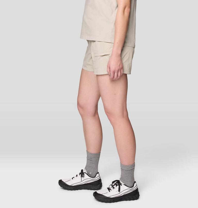 Women's Stryder Belted Short, Color: Oyster Shell, image 4
