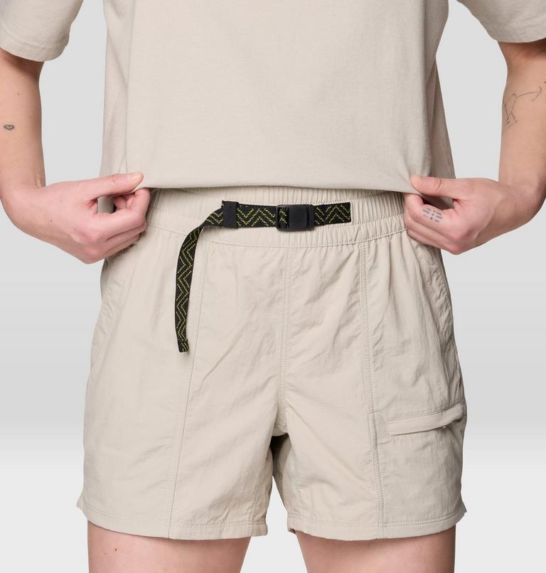 Women's Stryder Belted Short, Color: Oyster Shell, image 5