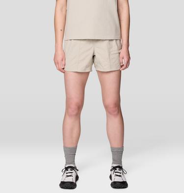 Women's Stryder Belted Short, Color: Oyster Shell, image 5