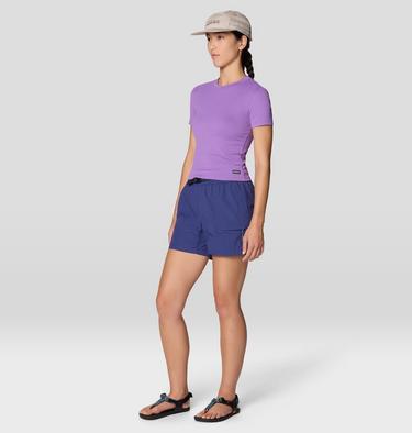 Women's Stryder Belted Short, Color: Lapis Dusk, image 2