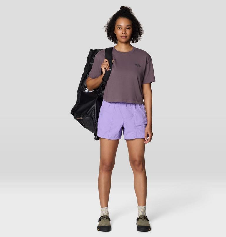 Women's Stryder Belted Short, Color: Harbor Violet, image 2