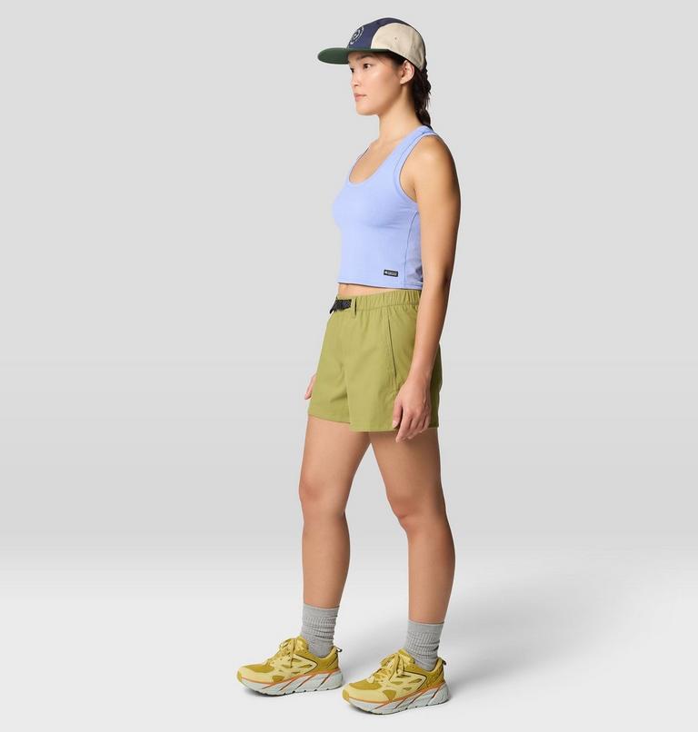 Women's Rockrydge Short, Color: Fatigue Green, image 2