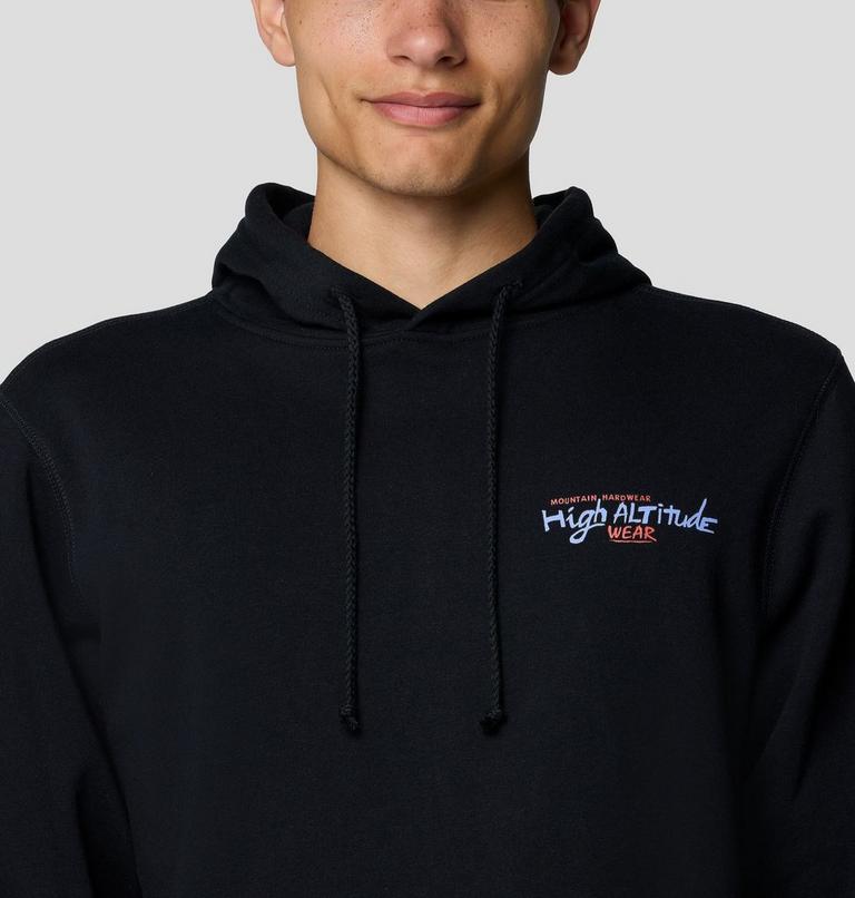 Men's High Alt Pullover Crew, Color: Black, image 6