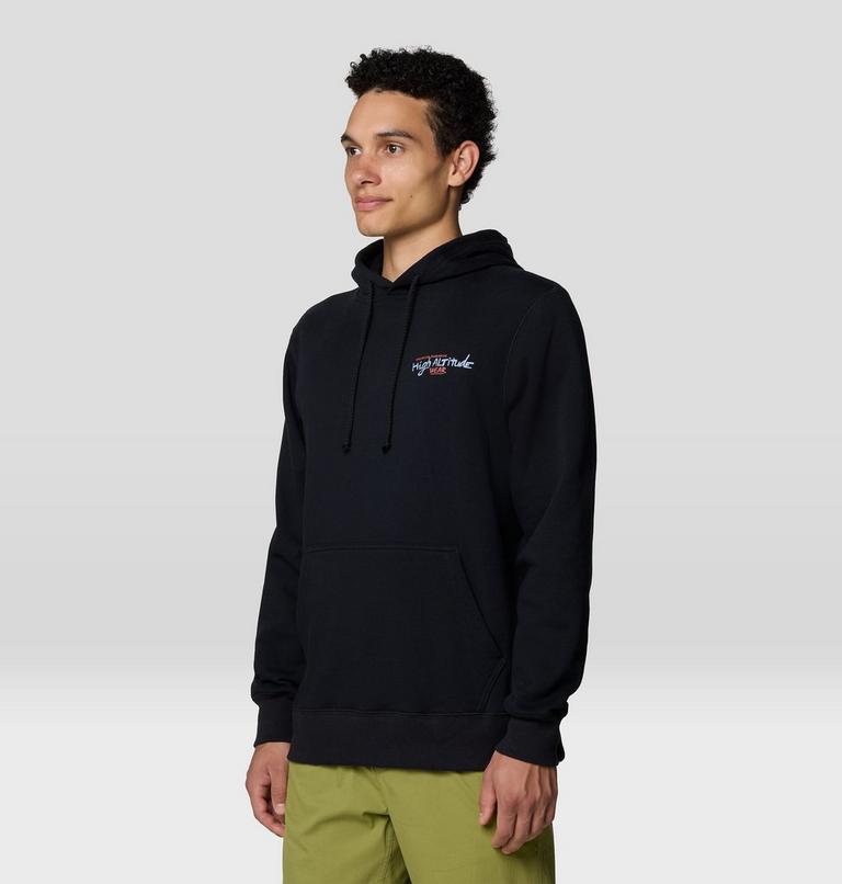 Men's High Alt Pullover Crew, Color: Black, image 7