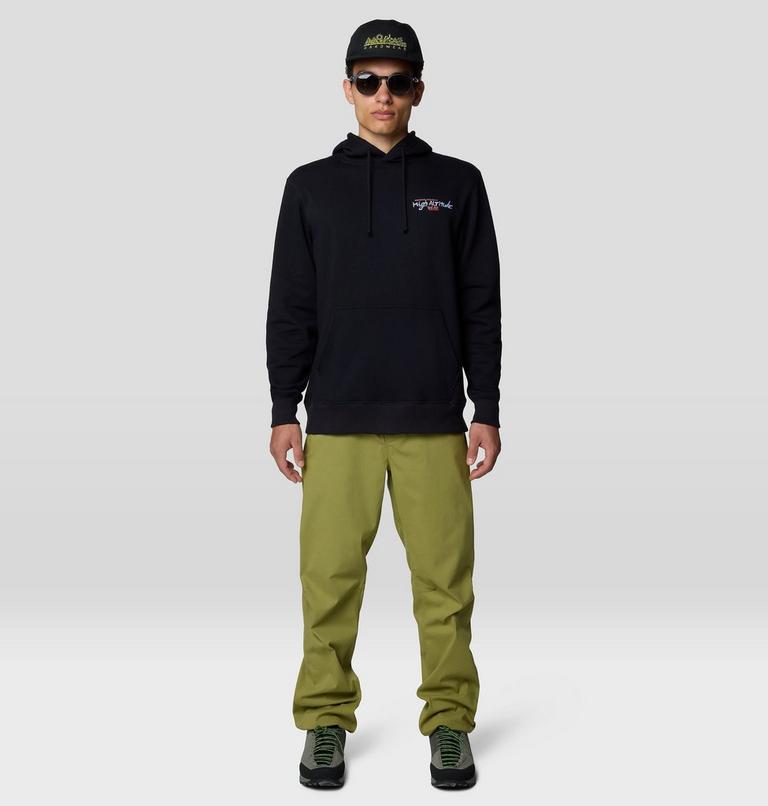 Men's High Alt Pullover Crew, Color: Black, image 2